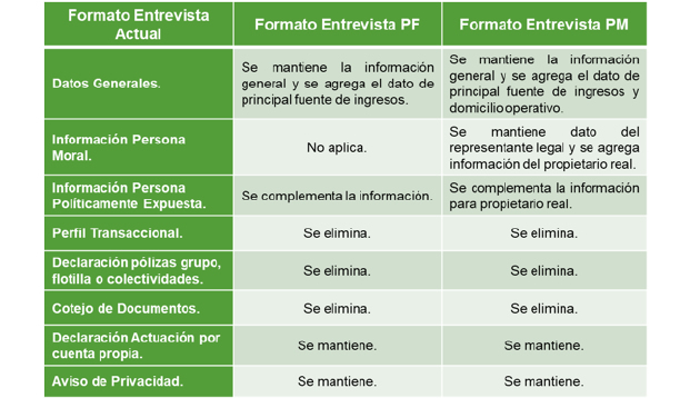 Formato Entrevista - Formato Entrevista PF - Formato Entrevista PM